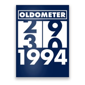 Funny Oldometer Made In 1994 30th Birthday Poster