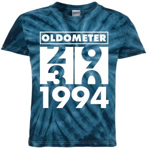 Funny Oldometer Made In 1994 30th Birthday Kids Tie-Dye T-Shirt