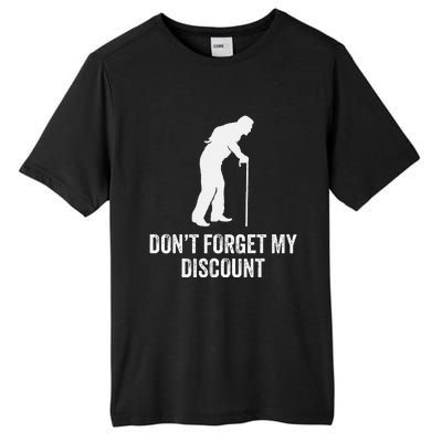 Funny Old Man Gag Old Person Older People Dad Birthday Tall Fusion ChromaSoft Performance T-Shirt