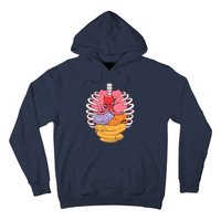 Funny Organs Made Out Of Cats Hoodie