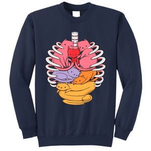 Funny Organs Made Out Of Cats Sweatshirt