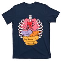 Funny Organs Made Out Of Cats T-Shirt