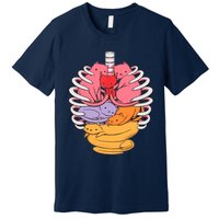 Funny Organs Made Out Of Cats Premium T-Shirt