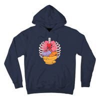 Funny Organs Made Out Of Cats Tall Hoodie