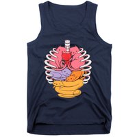 Funny Organs Made Out Of Cats Tank Top