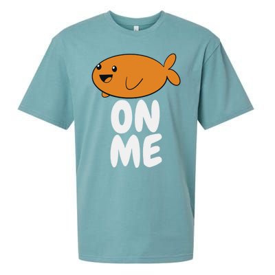 Fishy On Me Gaming Gamer Girls Gift Women Sueded Cloud Jersey T-Shirt