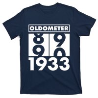 Funny Oldometer Made In 1933 90th Birthday T-Shirt