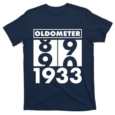 Funny Oldometer Made In 1933 90th Birthday T-Shirt