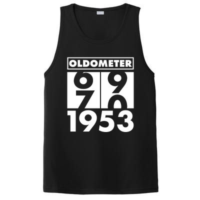 Funny Oldometer Made In 1953 70th Birthday PosiCharge Competitor Tank