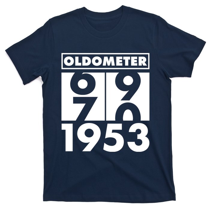 Funny Oldometer Made In 1953 70th Birthday T-Shirt