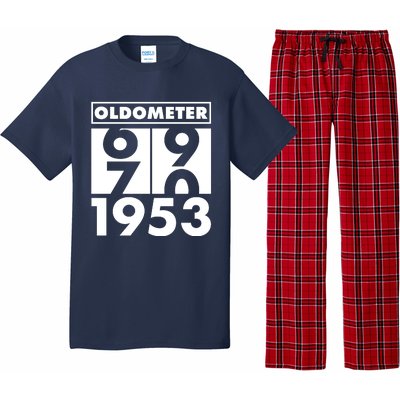 Funny Oldometer Made In 1953 70th Birthday Pajama Set