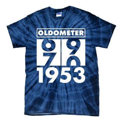 Funny Oldometer Made In 1953 70th Birthday Tie-Dye T-Shirt