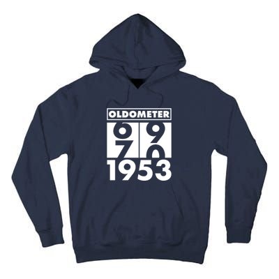 Funny Oldometer Made In 1953 70th Birthday Tall Hoodie