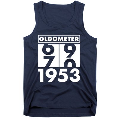 Funny Oldometer Made In 1953 70th Birthday Tank Top