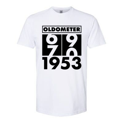 Funny Oldometer Made In 1953 70th Birthday Softstyle® CVC T-Shirt