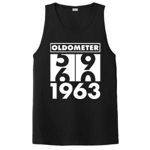 Funny Oldometer Made In 1963 60th Birthday PosiCharge Competitor Tank