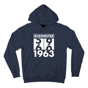 Funny Oldometer Made In 1963 60th Birthday Hoodie