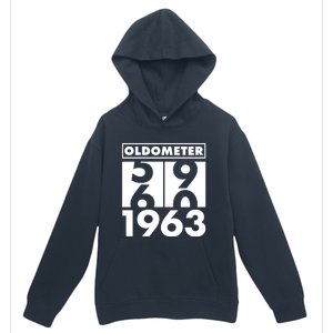 Funny Oldometer Made In 1963 60th Birthday Urban Pullover Hoodie