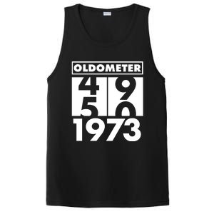 Funny Oldometer Made In 1973 50th Birthday PosiCharge Competitor Tank