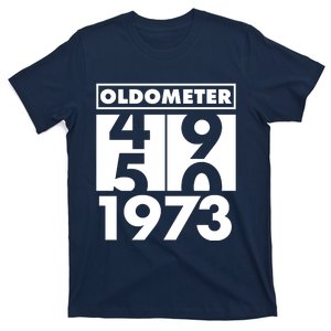 Funny Oldometer Made In 1973 50th Birthday T-Shirt