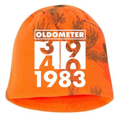 Funny Oldometer Made In 1983 40th Birthday Kati - Camo Knit Beanie