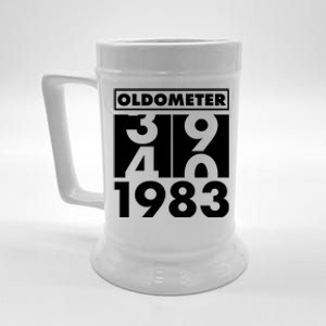 Funny Oldometer Made In 1983 40th Birthday Beer Stein