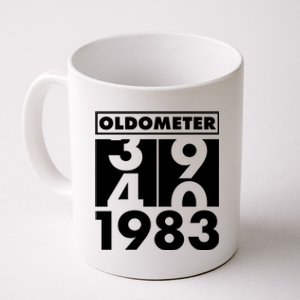 Funny Oldometer Made In 1983 40th Birthday Coffee Mug