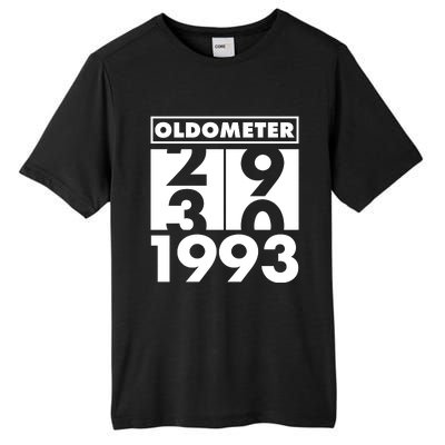 Funny Oldometer Made In 1993 30th Birthday Tall Fusion ChromaSoft Performance T-Shirt