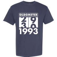 Funny Oldometer Made In 1993 30th Birthday Garment-Dyed Heavyweight T-Shirt