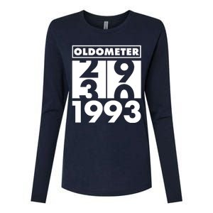 Funny Oldometer Made In 1993 30th Birthday Womens Cotton Relaxed Long Sleeve T-Shirt