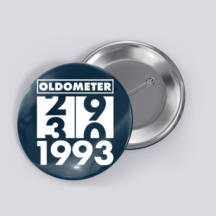 Funny Oldometer Made In 1993 30th Birthday Button