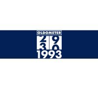 Funny Oldometer Made In 1993 30th Birthday Bumper Sticker