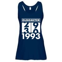 Funny Oldometer Made In 1993 30th Birthday Ladies Essential Flowy Tank