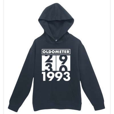 Funny Oldometer Made In 1993 30th Birthday Urban Pullover Hoodie