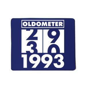 Funny Oldometer Made In 1993 30th Birthday Mousepad