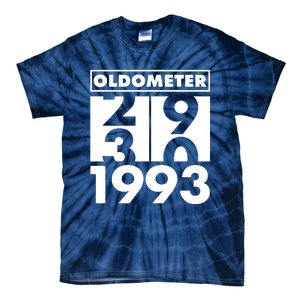 Funny Oldometer Made In 1993 30th Birthday Tie-Dye T-Shirt