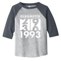 Funny Oldometer Made In 1993 30th Birthday Toddler Fine Jersey T-Shirt