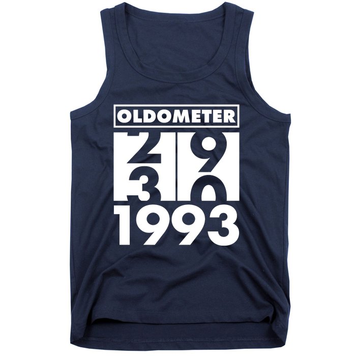 Funny Oldometer Made In 1993 30th Birthday Tank Top