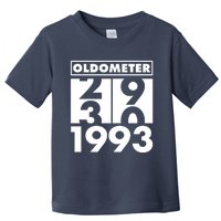 Funny Oldometer Made In 1993 30th Birthday Toddler T-Shirt