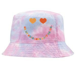 Funny On My Husband's Last Nerve Groovy Wife Life Tie-Dyed Bucket Hat