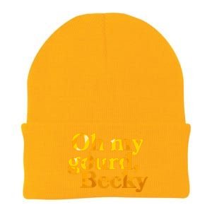 Funny Oh My Gourd Becky Knit Cap Winter Beanie