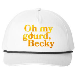 Funny Oh My Gourd Becky Snapback Five-Panel Rope Hat