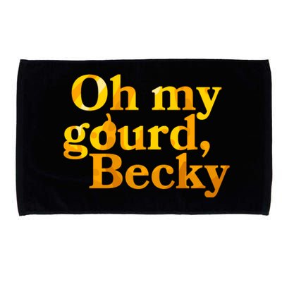 Funny Oh My Gourd Becky Microfiber Hand Towel