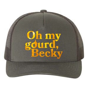 Funny Oh My Gourd Becky Yupoong Adult 5-Panel Trucker Hat