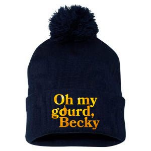 Funny Oh My Gourd Becky Pom Pom 12in Knit Beanie