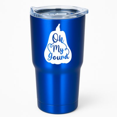 Funny Oh My Gourd Thanksgiving Fall Gift Tumbler