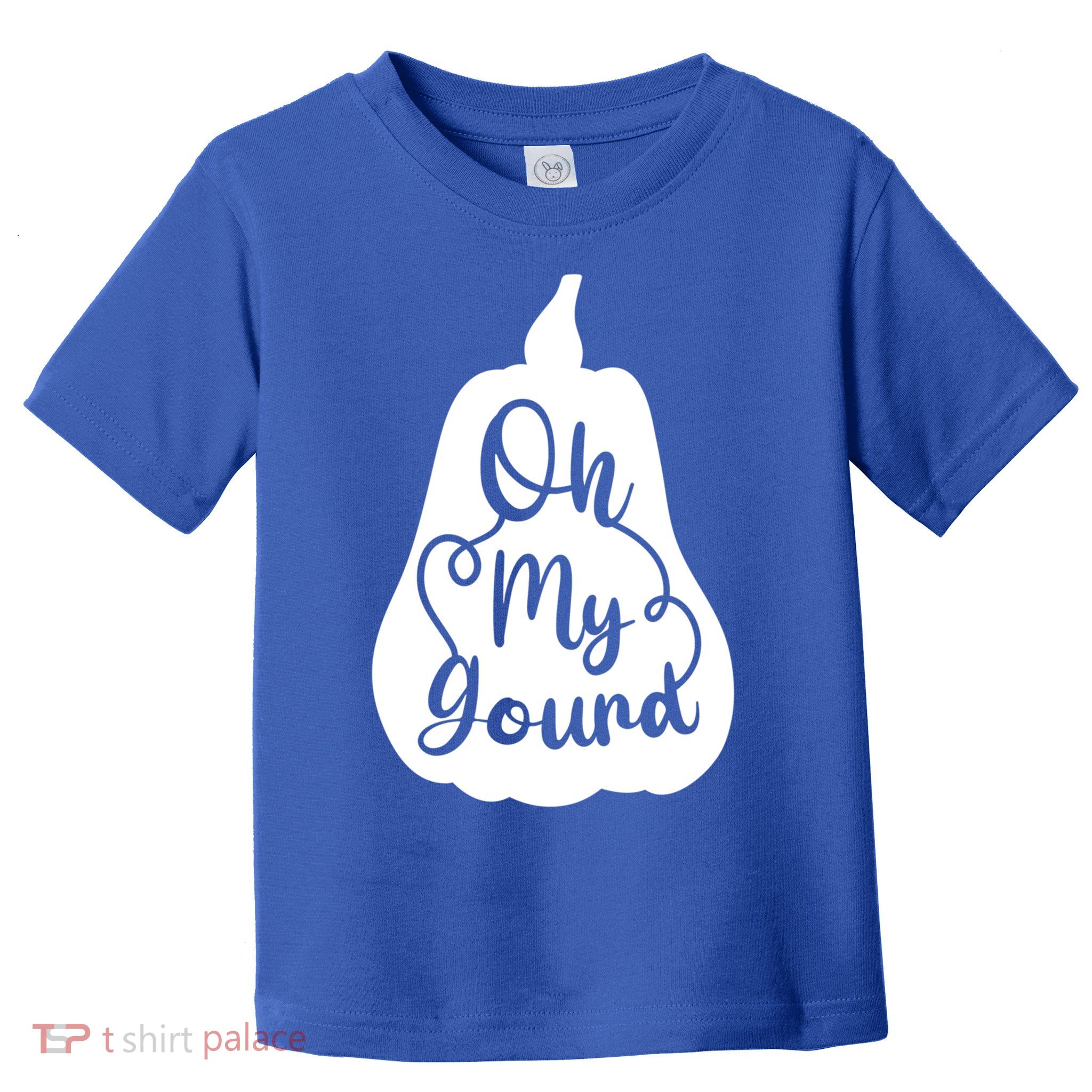 Funny Oh My Gourd Thanksgiving Fall Gift Toddler T-Shirt