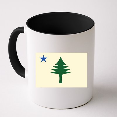 Flag Of Maine 1901 Maine State Flag Pine Tree State Mug