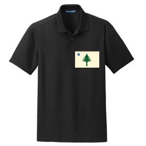 Flag Of Maine 1901 Maine State Flag Pine Tree State Dry Zone Grid Polo