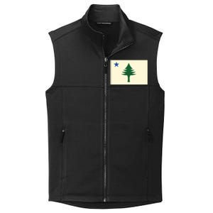 Flag Of Maine 1901 Maine State Flag Pine Tree State Collective Smooth Fleece Vest